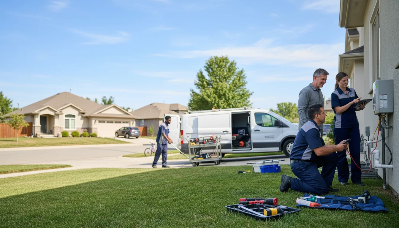 Tankless water heater service in Bethel Park, PA